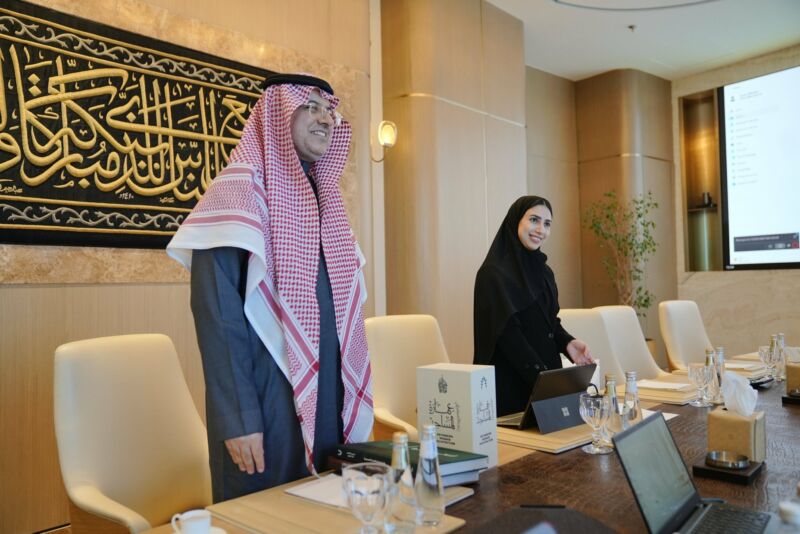 Image for the Tweet beginning: من زيارة مركز الريادة في